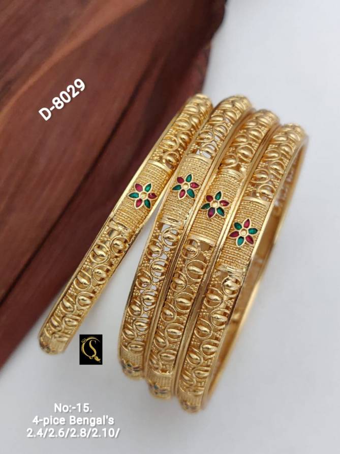 Designer Micro Gold Plating 4 Pice Bangles Suppliers in Mumbai
